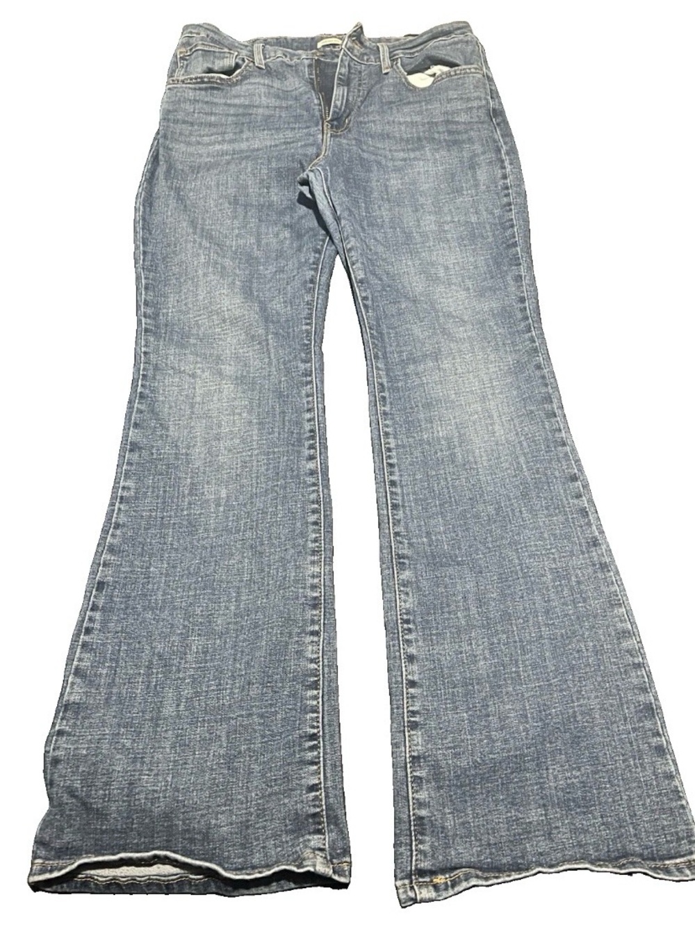 Levi's Jeans 725 High Rise Bootcut Women 31x30 Blue Stretch Denim Casual Classic